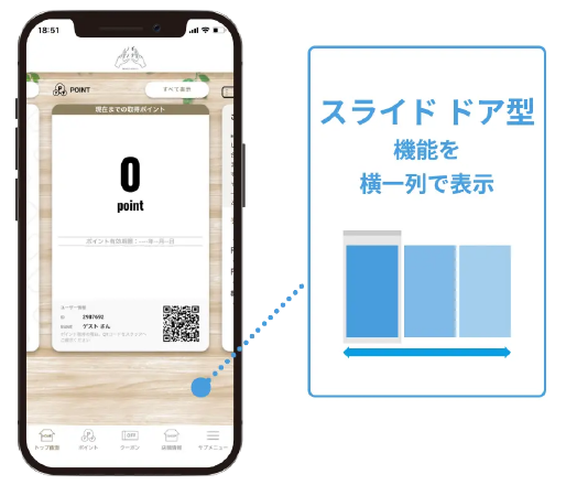 スライドドア型