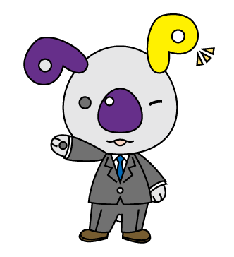 合同企業説明会を案内するパコアラ